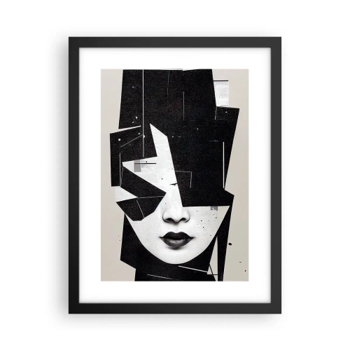 Poster in einem schwarzem Rahmen - Tief verborgen - 30x40 cm