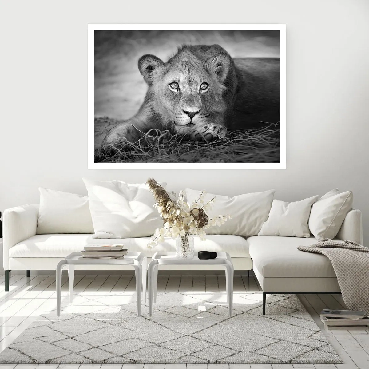 Poster - Königlicher Welpe - 40x30 cm