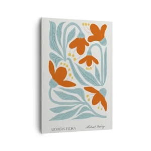 Bild auf Leinwand - Leinwandbild - Zur Erde, zur Sonne - 70x100 cm