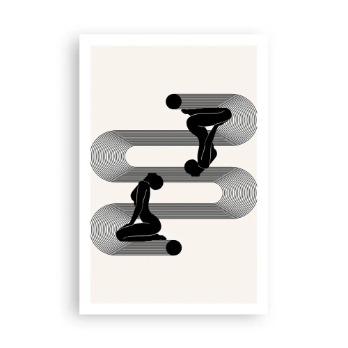Poster - Sinnliche Symmetrie - 61x91 cm