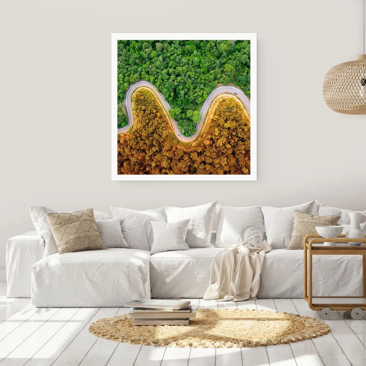 Poster - Grenzen und Durchbrüche - 60x60 cm