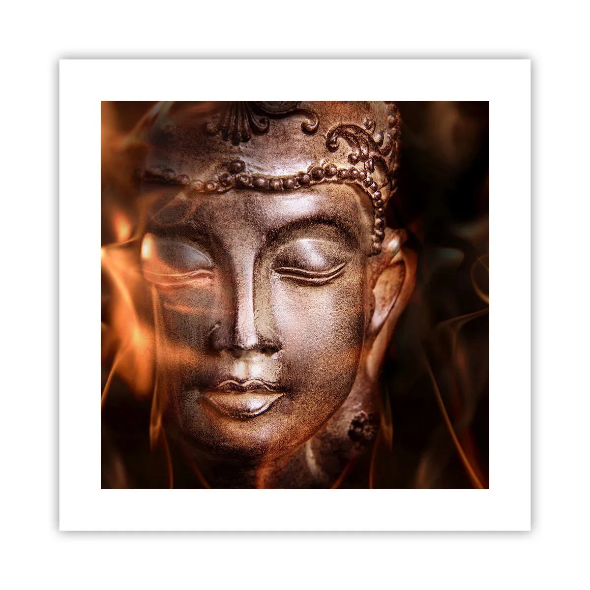 Poster - Es existiert nur hier und jetzt - 40x40 cm