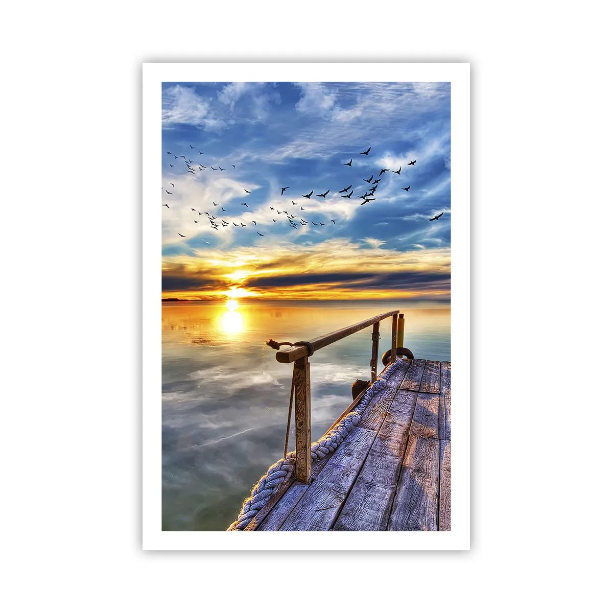 Poster - Der Wind geht zur Ruhe - 61x91 cm