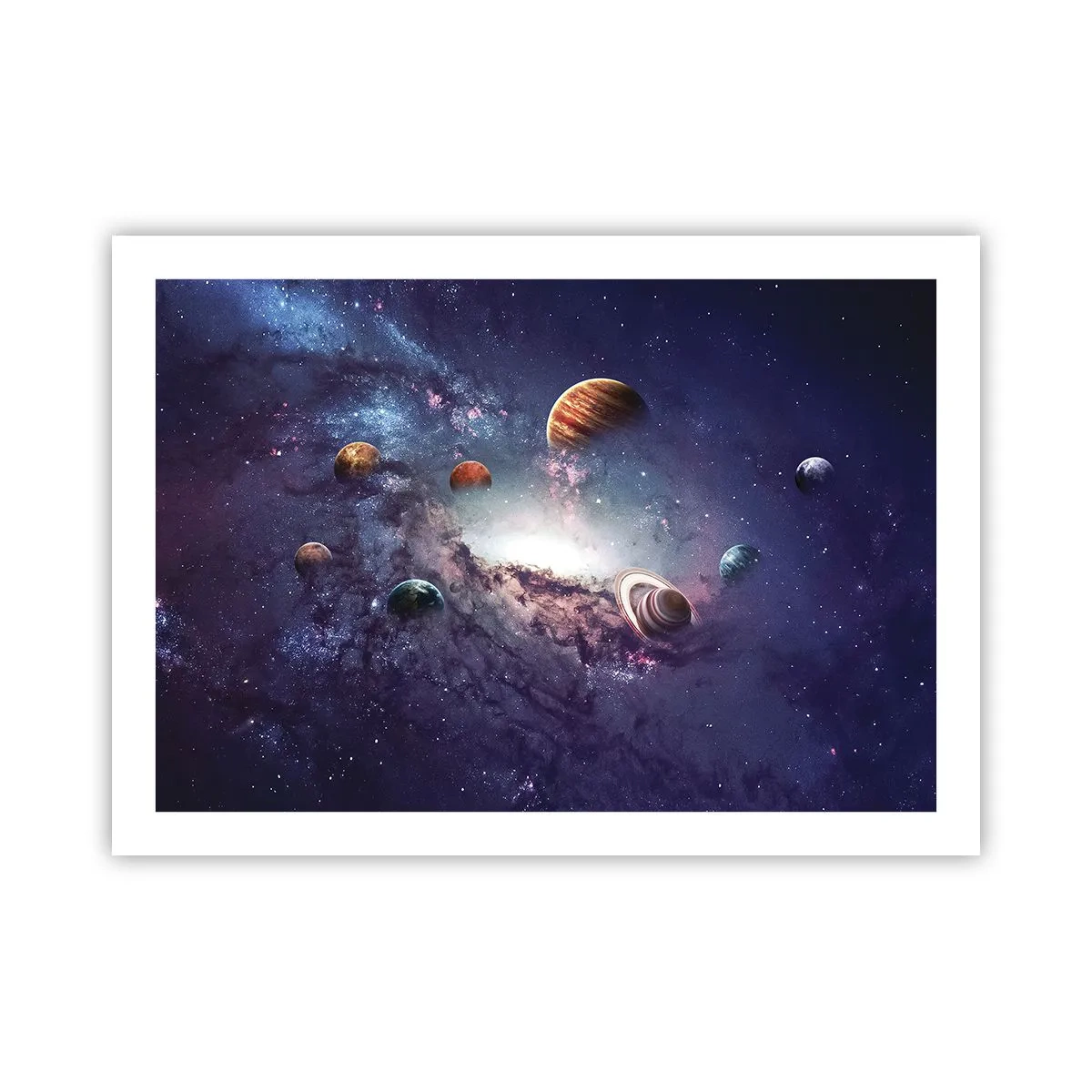 Poster - Solar-Tanz-System - 70x50 cm