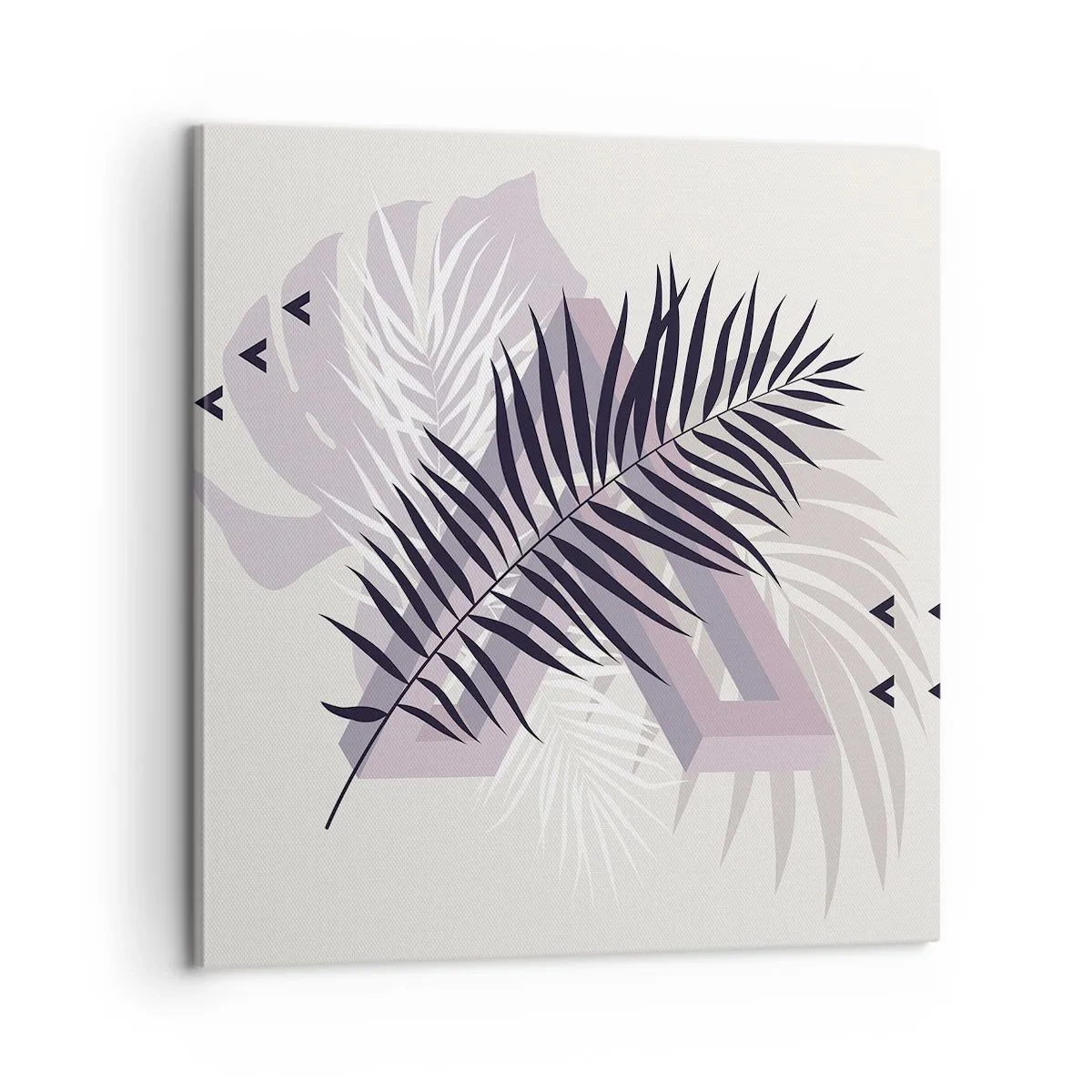 Bild auf Leinwand - Leinwandbild - Der Schatten des Schattens - 60x60 cm