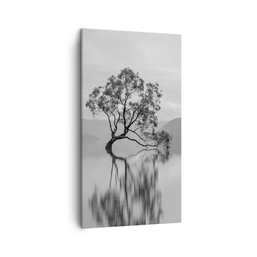 Bild auf Leinwand - Leinwandbild - Es gibt so ein Land - 45x80 cm