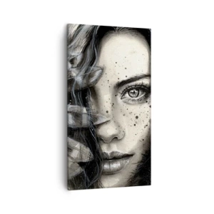 Bild auf Leinwand - Leinwandbild - Wilde Schönheit - 45x80 cm