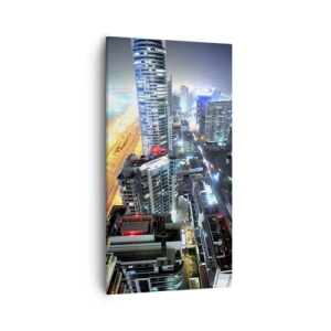 Bild auf Leinwand - Leinwandbild - Ein Wunder in der Wüste - 55x100 cm