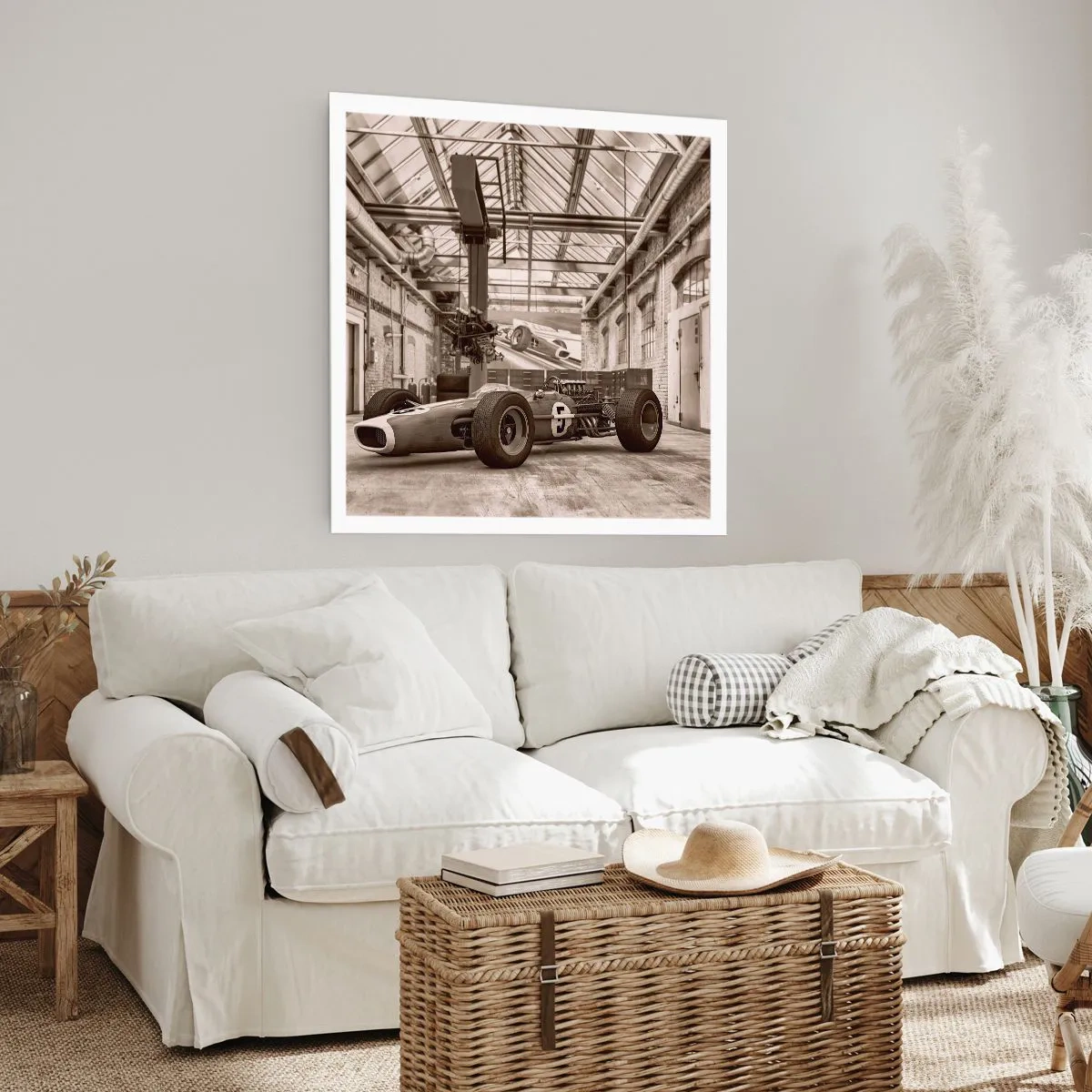 Poster - Die Siegerruhe - 60x60 cm
