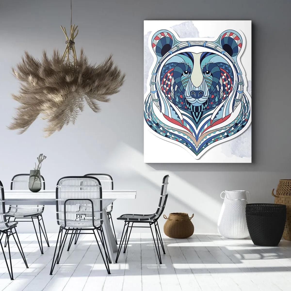 Bild auf Leinwand - Leinwandbild - Eviva Grönland! - 55x100 cm