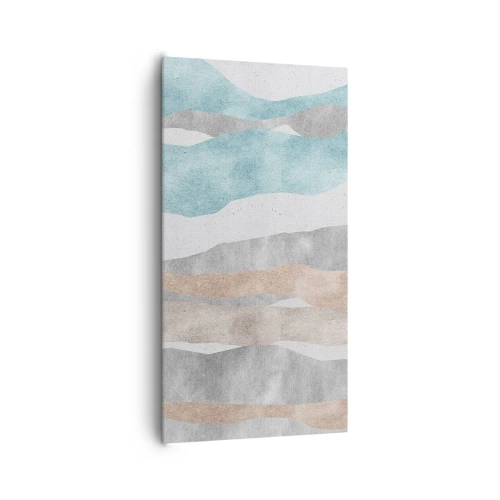 Bild auf Leinwand - Leinwandbild - Studie über Nähe - 65x120 cm