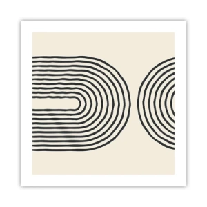 Poster - In einem Moment ... - 50x50 cm