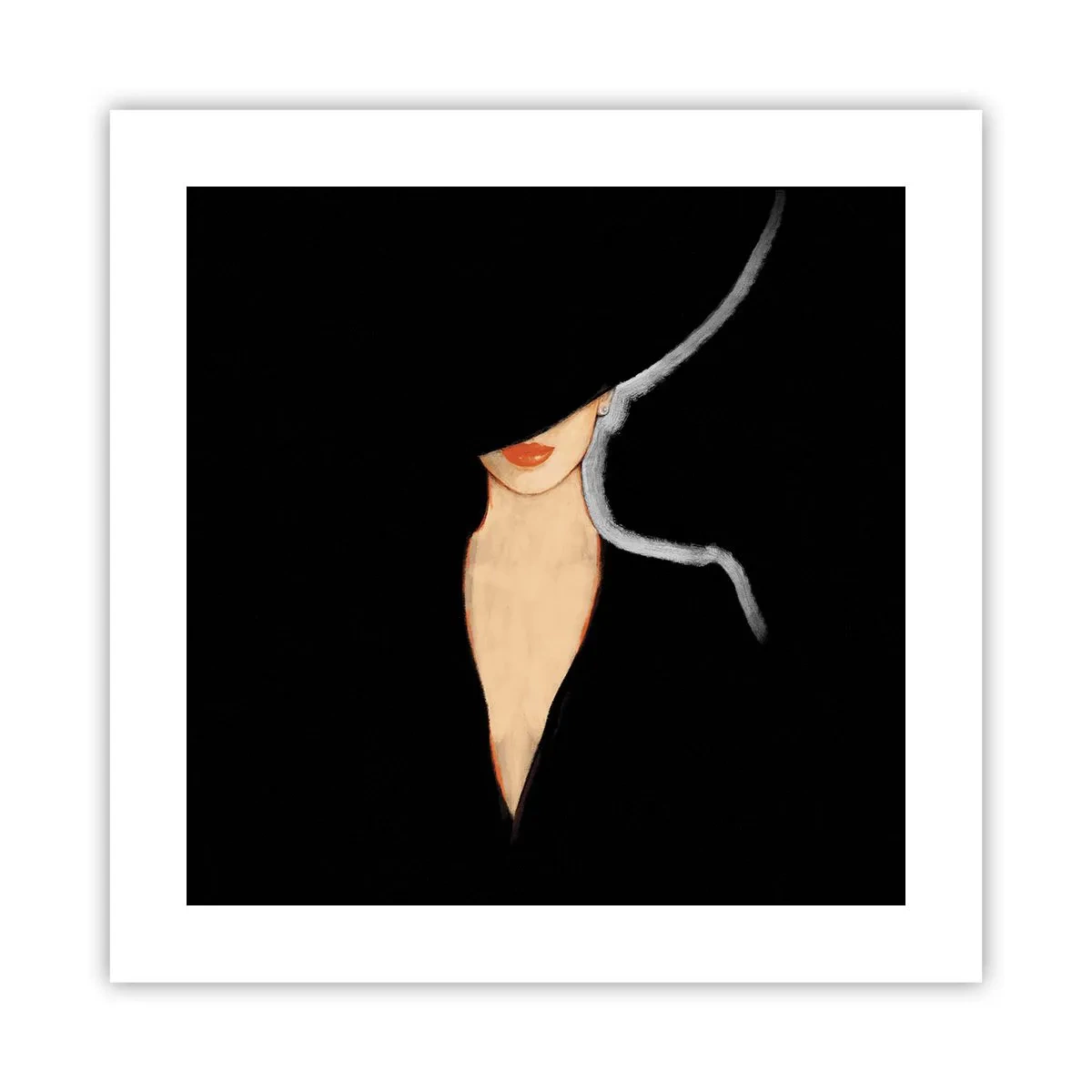 Poster - Eleganz und Stil - 40x40 cm
