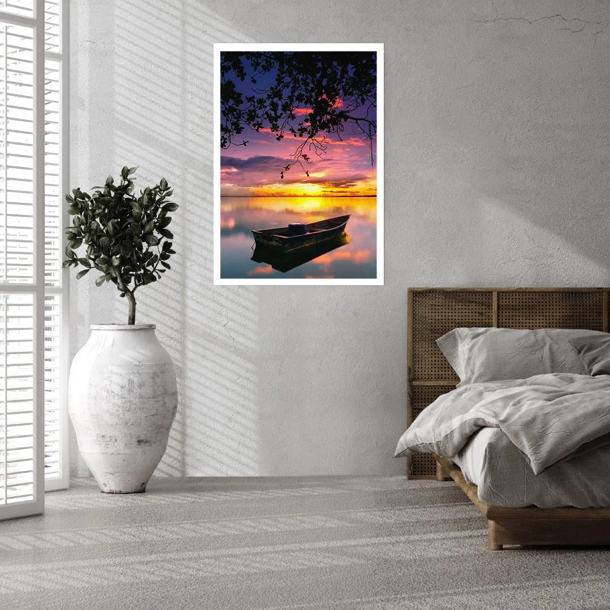 Poster - Du scheinst mitten am Himmel zu hängen... - 61x91 cm