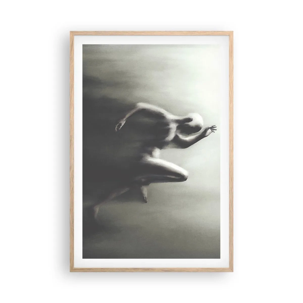 Poster in einem Rahmen aus heller Eiche - Unwiderstehlich - 61x91 cm