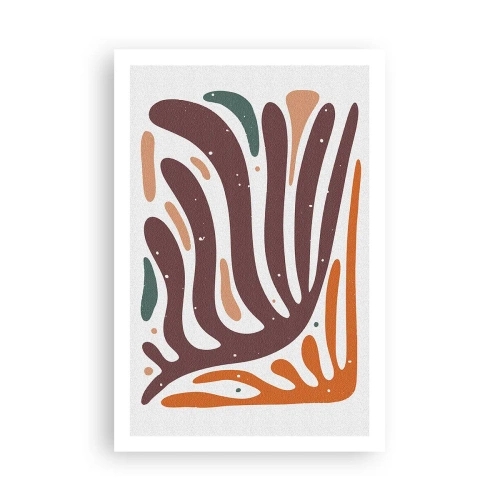 Poster - Strahlende organische Komposition - 61x91 cm
