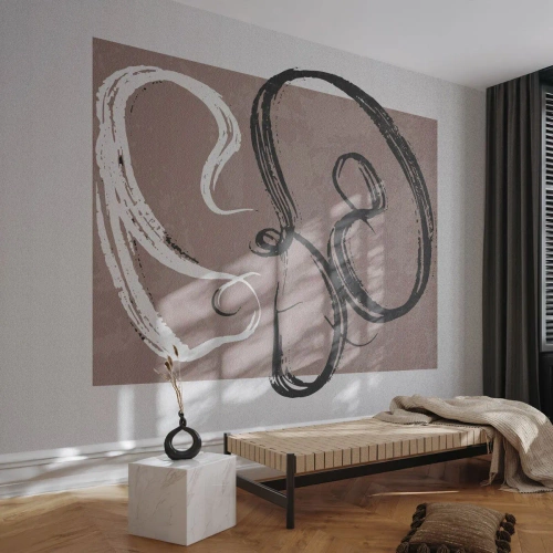 Fototapete Premium Canvas - Komposition – die Suche nach Fülle - Minimalismus, Stück, Abstraktion - 250x175 cm