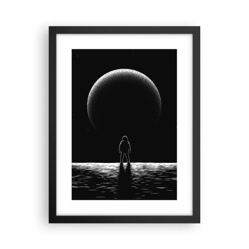 Poster in einem schwarzem Rahmen - Angesicht zu Angesicht - 30x40 cm