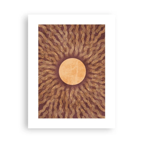 Poster - Sonnensymbol - 30x40 cm