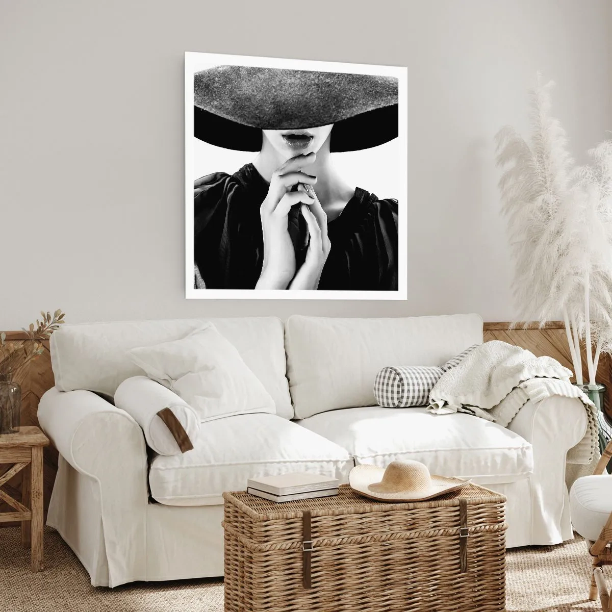 Poster - Versteckte Schönheit - 60x60 cm