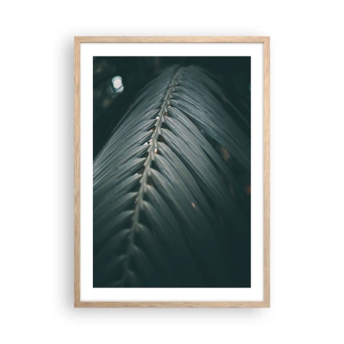Poster in einem Rahmen aus heller Eiche - Die Präzision der Natur - 50x70 cm