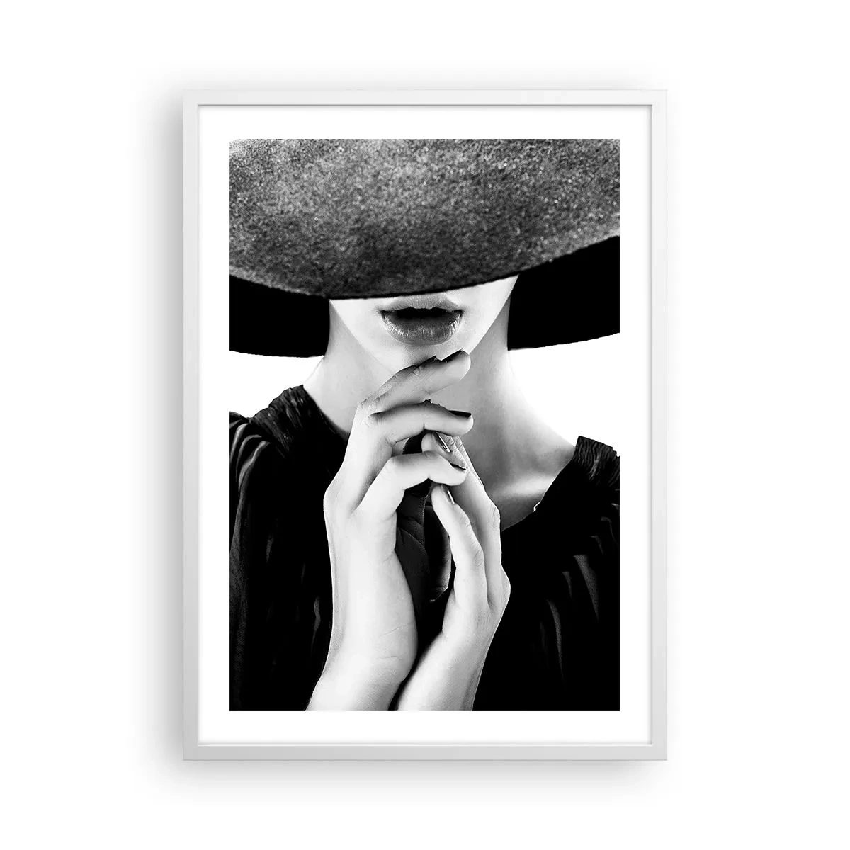 Poster in einem weißen Rahmen - Versteckte Schönheit - 50x70 cm