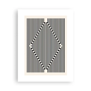 Poster - Geometrische Illusion - 30x40 cm