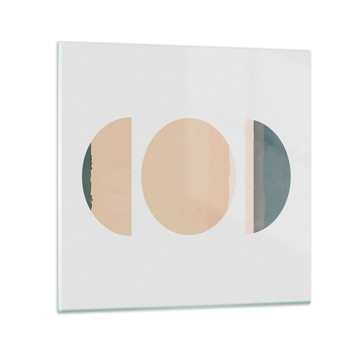 Glasbild - Bild auf glas - Ein Rad hinter dem anderen… - 60x60 cm