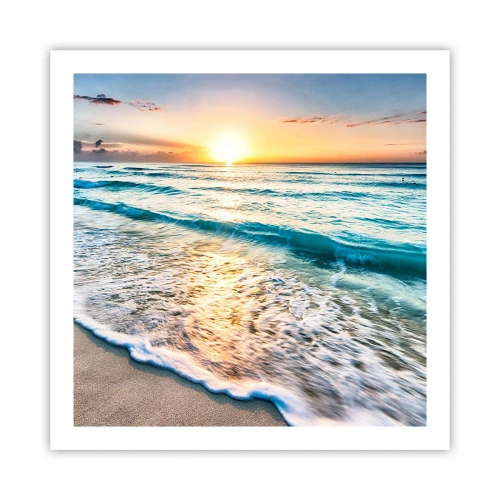 Poster - Ein Blick lohnt sich - 60x60 cm