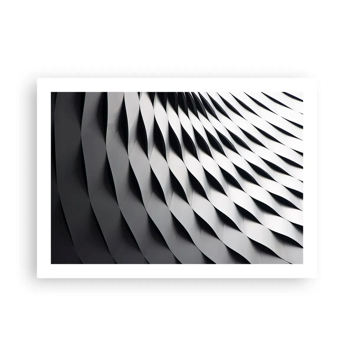 Poster - Auf der Oberfläche der Wellen - 70x50 cm