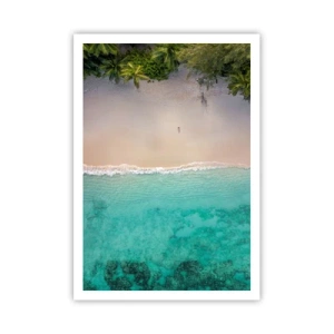 Poster - Paradiesstrand - 70x100 cm