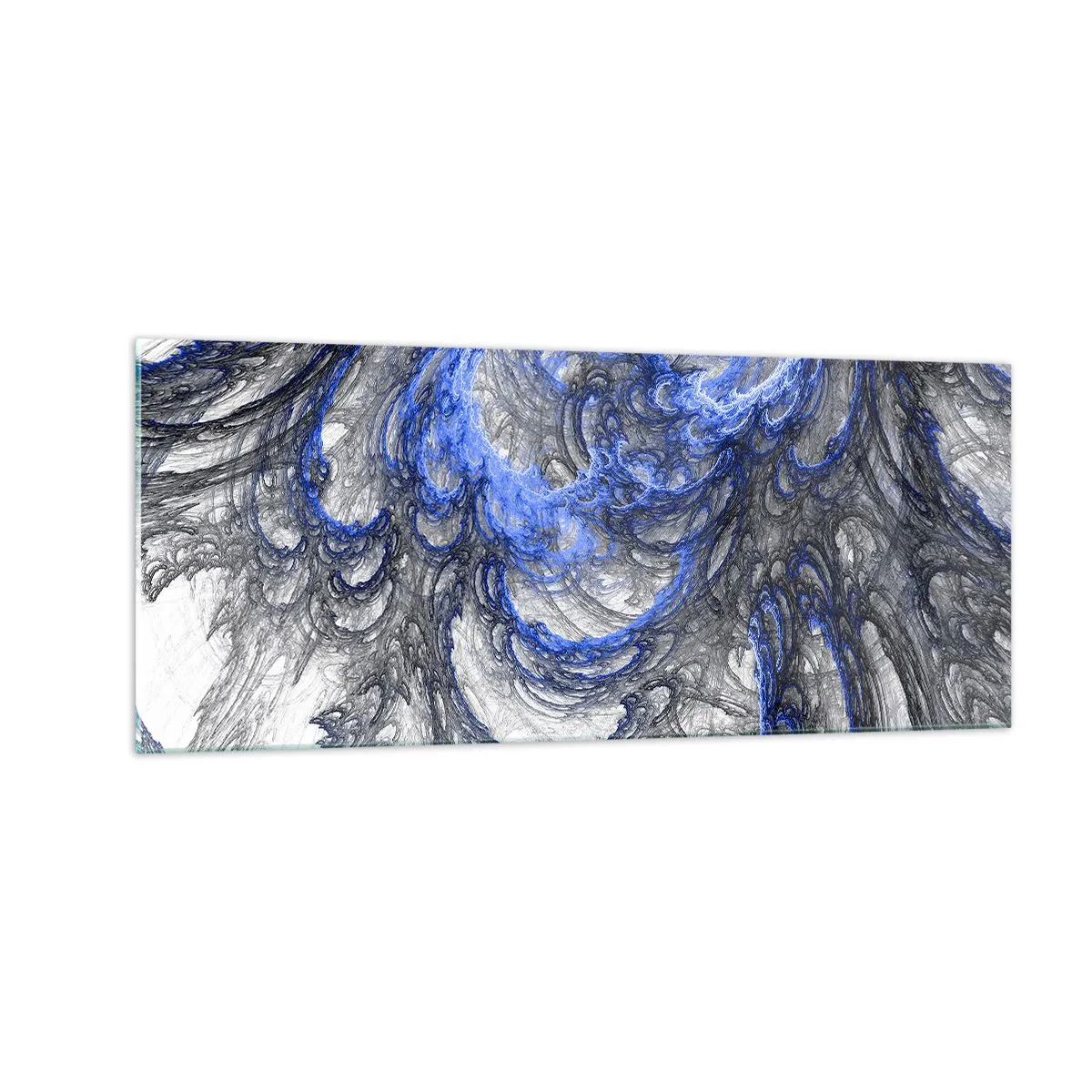 Glasbild - Bild auf glas - Die Geburt einer Welle - 100x40 cm