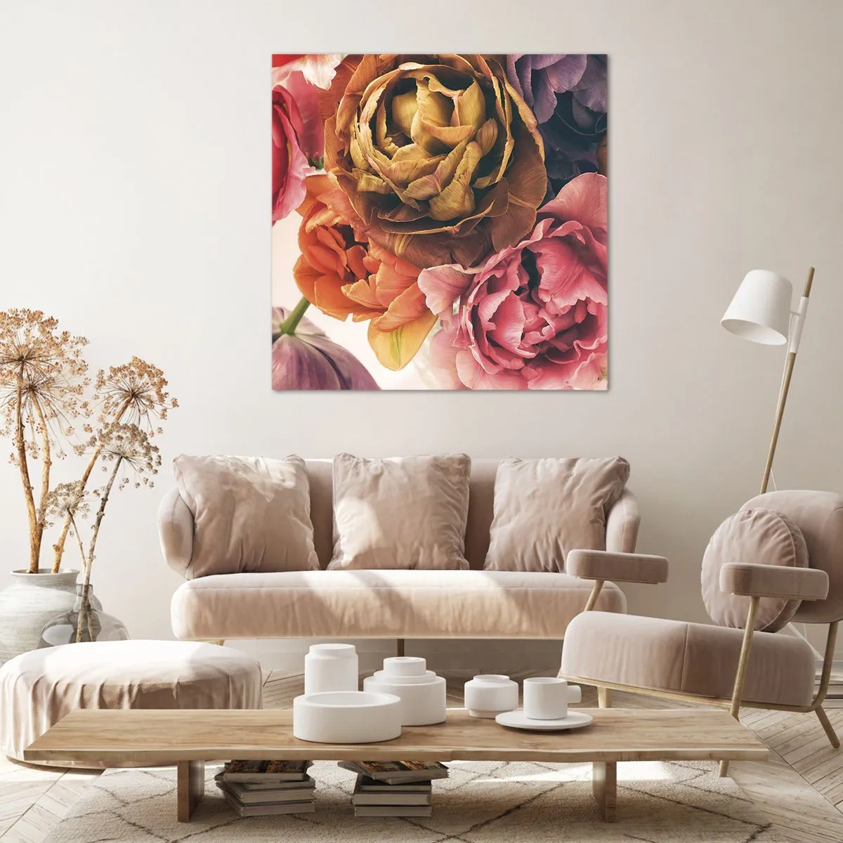 Bild auf Leinwand - Leinwandbild - Eine Feier des Lebens - 70x70 cm