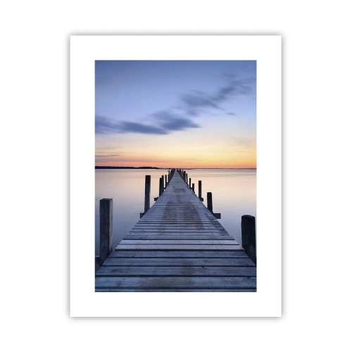 Poster - Die Ruhe einer heiteren Dämmerung - 30x40 cm
