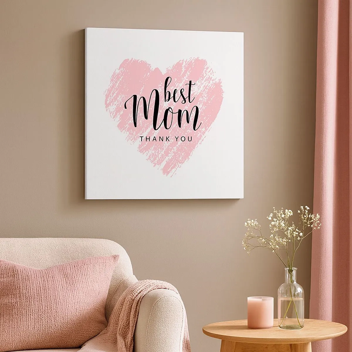 Bild auf Leinwand - Leinwandbild - Immer der richtige Moment - 30x30 cm