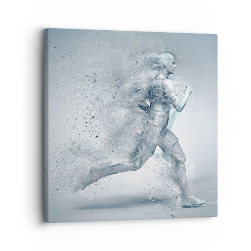 Bild auf Leinwand - Leinwandbild - Kristallklare Energie - 30x30 cm