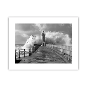 Poster - Furchtlos - 40x30 cm