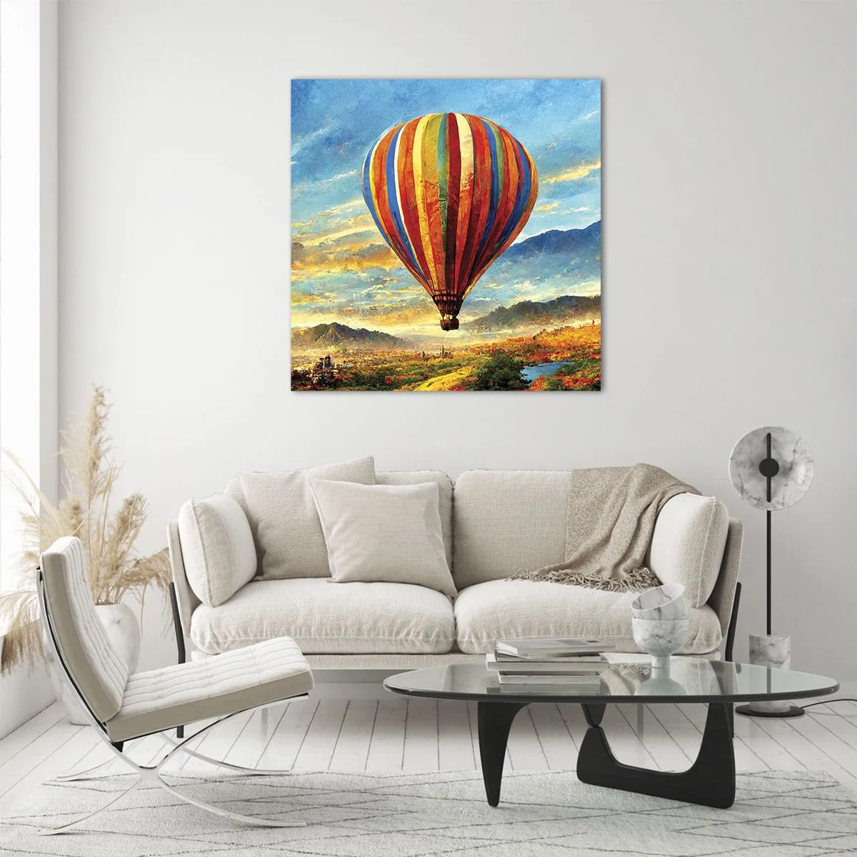 Glasbild - Bild auf glas - In der Stille sieht man mehr - 30x30 cm