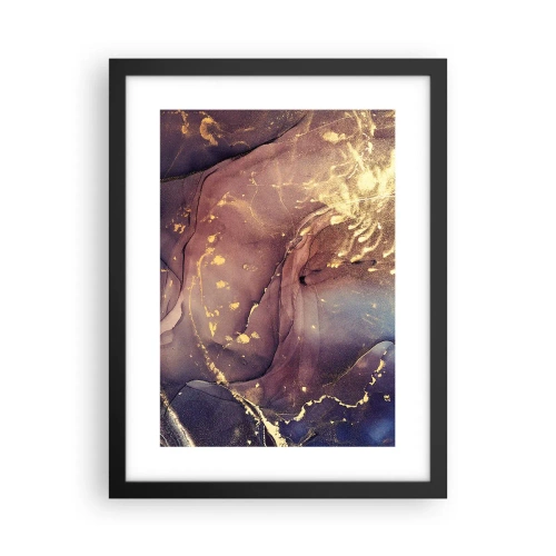 Poster in einem schwarzem Rahmen - Materie und Geist - 30x40 cm