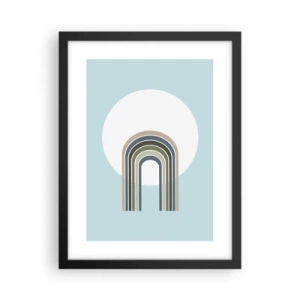 Poster in einem schwarzem Rahmen - Unwiderstehliche Anziehungskraft - 30x40 cm
