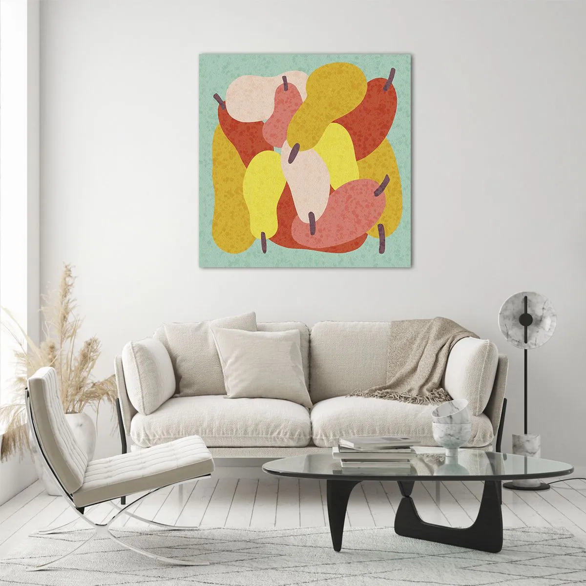 Glasbild - Bild auf glas - Probieren Sie die Sommersonne - 60x60 cm