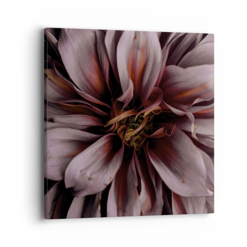 Bild auf Leinwand - Leinwandbild - Ein Blumenherz - 40x40 cm