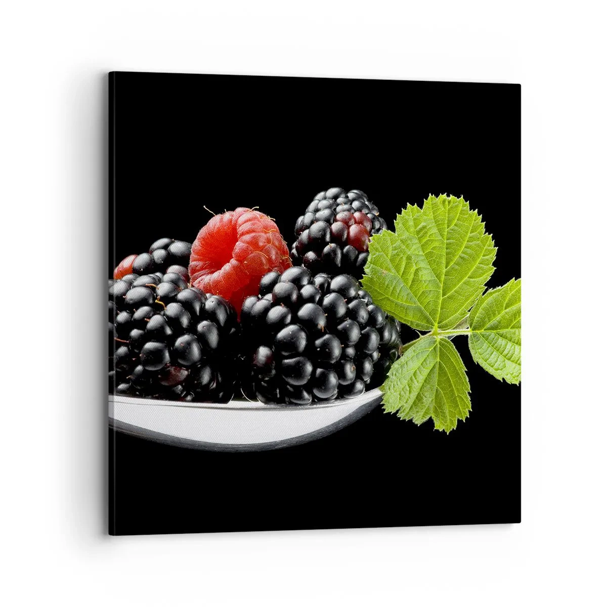 Bild auf Leinwand - Leinwandbild - Der Geschmack der Frische - 70x70 cm