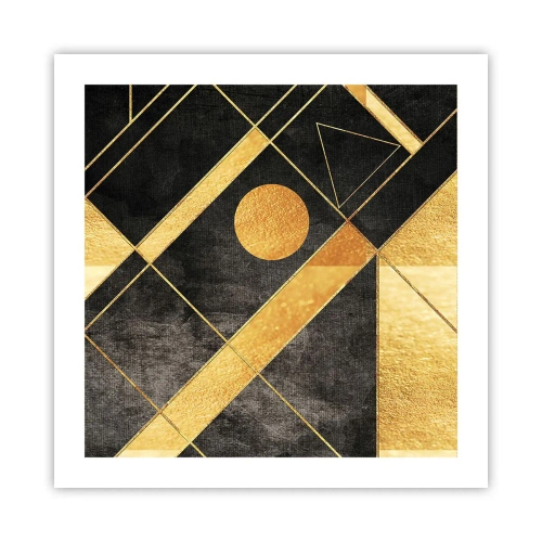 Poster - Die Sonne der Wüste - 50x50 cm
