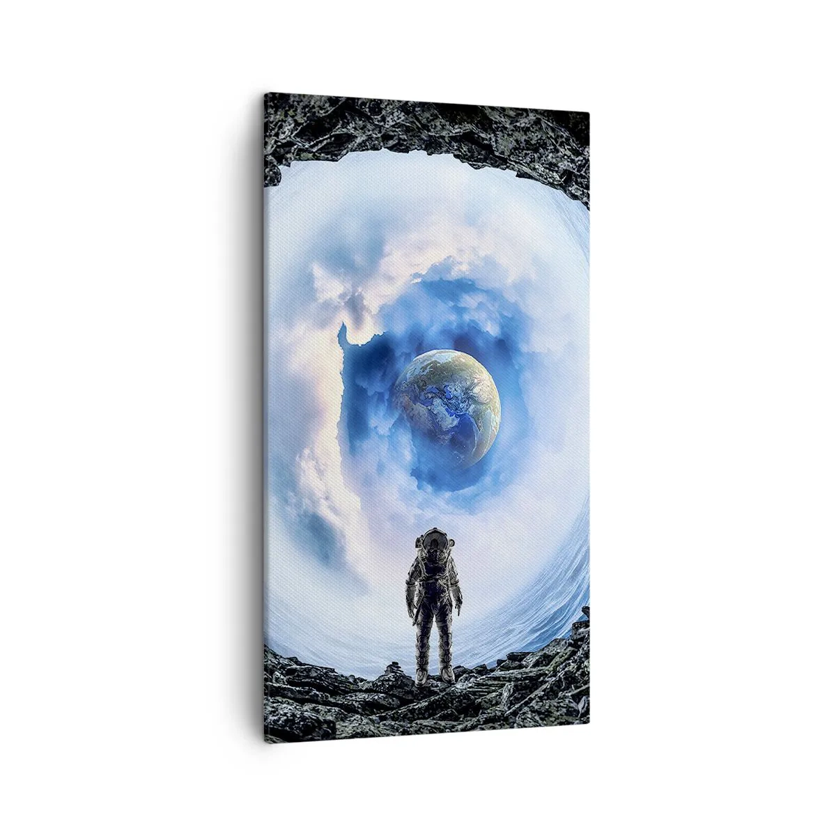 Bild auf Leinwand - Leinwandbild - Es ist nicht weit von zu Hause - 45x80 cm