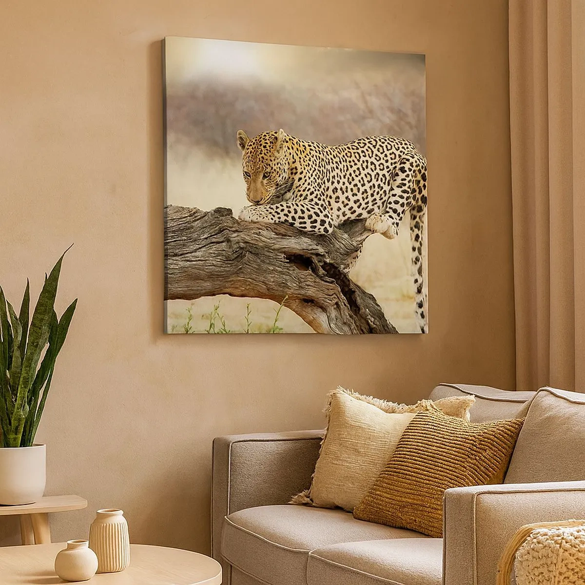 Bild auf Leinwand - Leinwandbild - Ich gehe meine eigenen Wege - 30x30 cm