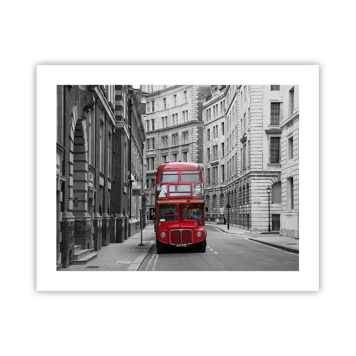 Poster - Der Alltag muss nicht grau sein - 50x40 cm