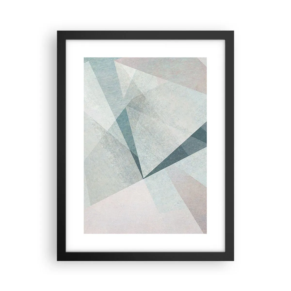 Poster in einem schwarzem Rahmen - Einfach aber dynamisch - 30x40 cm