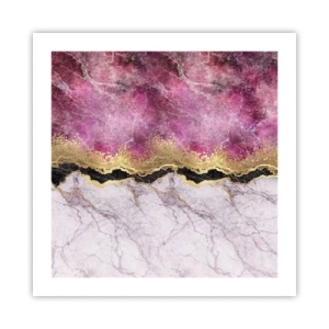 Poster - An der Grenze - 50x50 cm