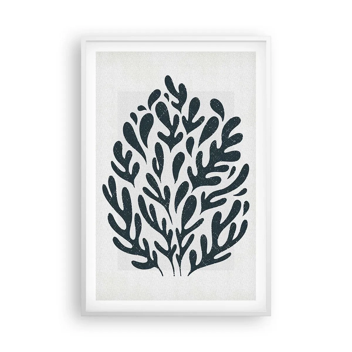 Poster in einem weißen Rahmen - Formen der Natur - 61x91 cm
